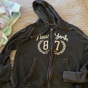 Aeropostale denim color hoodie